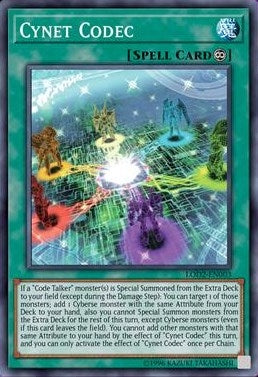 Image for Cynet Codec (Legacy of the Duelist: Link Evolution) (Yu-Gi-Oh! Video Game Promotional Cards) (LOD2-EN003) - YuGiOh