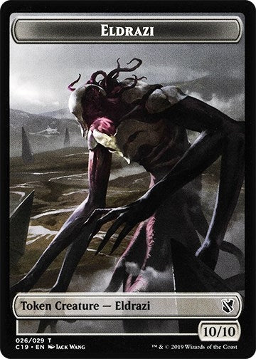 Image for Eldrazi // Egg Double-Sided Token (Commander 2019) (26 // 16) - Magic: The Gathering