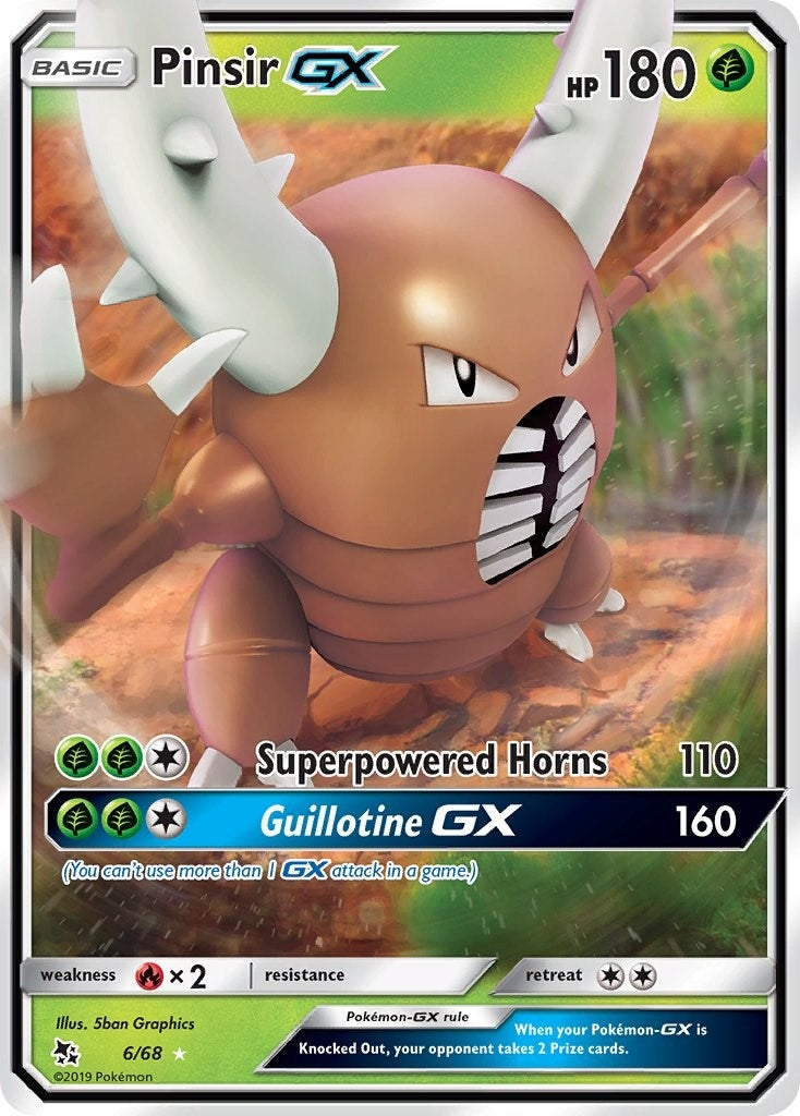 Image for Pinsir GX (Hidden Fates) (6/68) - Pokemon