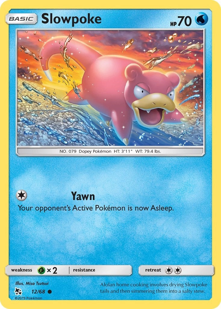 Image for Slowpoke (Hidden Fates) (12/68) - Pokemon