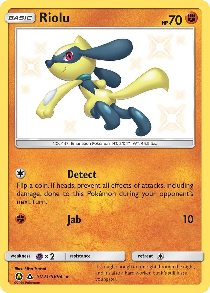 Image for Riolu (Hidden Fates: Shiny Vault) (SV21/SV94) - Pokemon