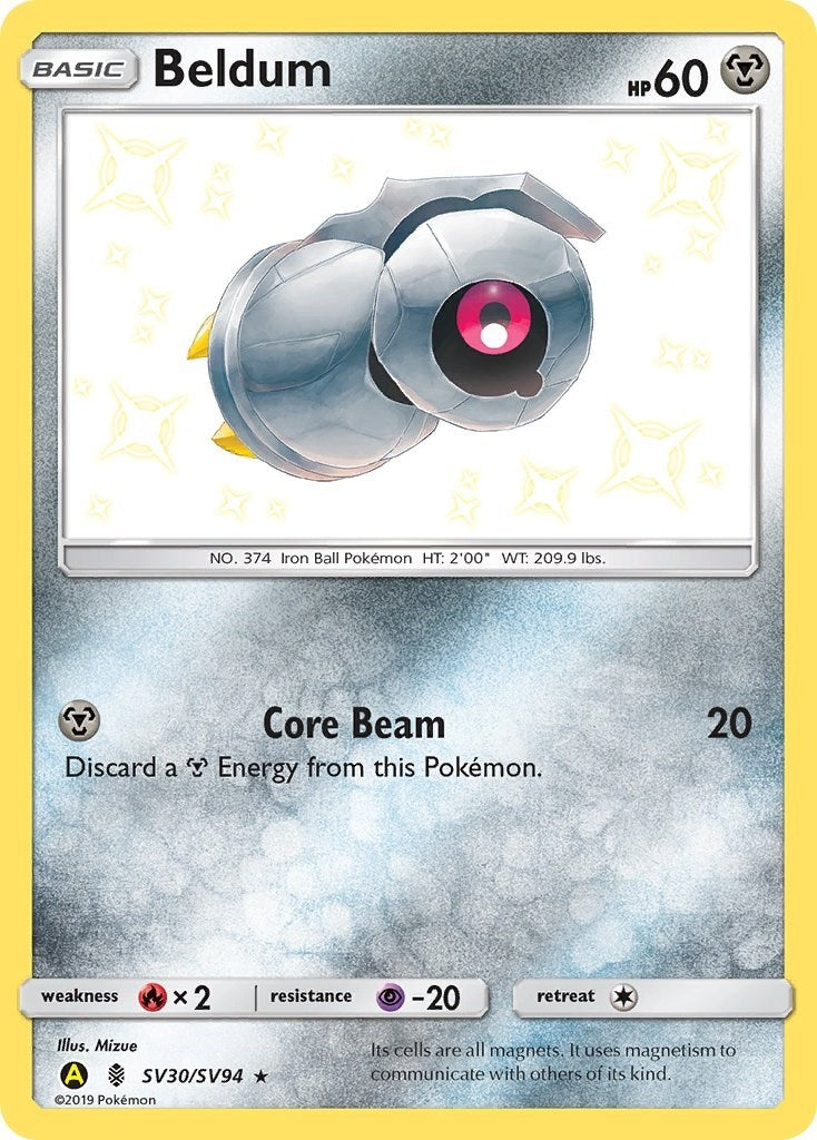 Image for Beldum (Hidden Fates: Shiny Vault) (SV30/SV94) - Pokemon