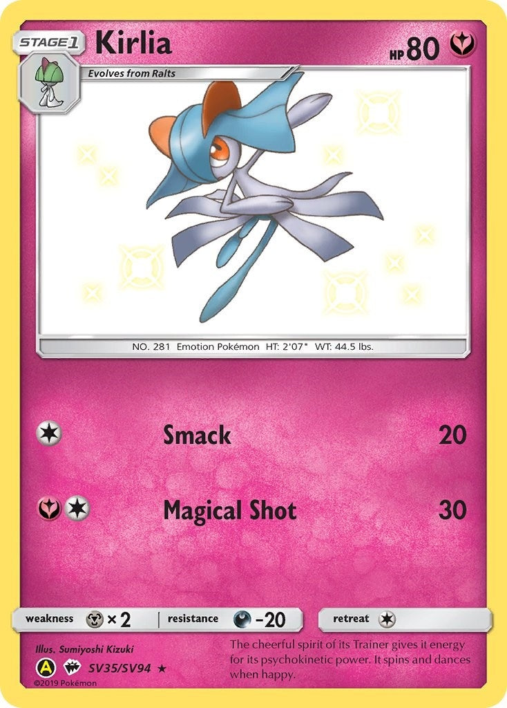 Image for Kirlia (Hidden Fates: Shiny Vault) (SV35/SV94) - Pokemon