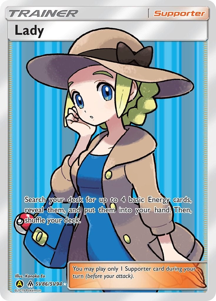 Image for Lady (Hidden Fates: Shiny Vault) (SV86/SV94) - Pokemon