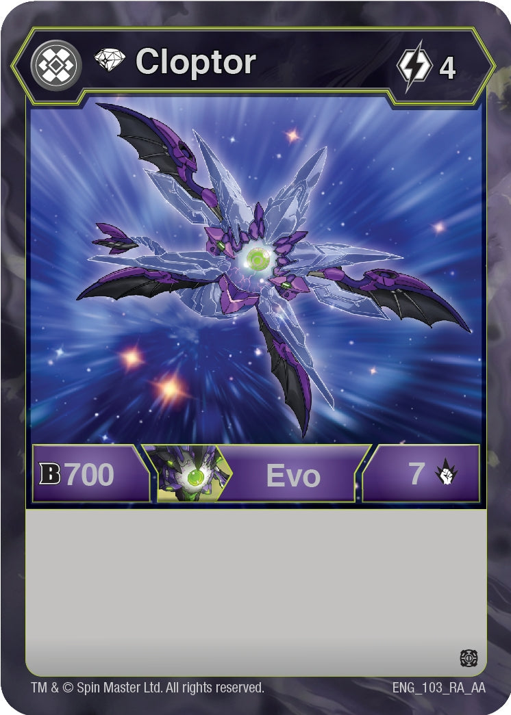 Image for Diamond Cloptor (Age of Aurelus) (103) - Bakugan TCG
