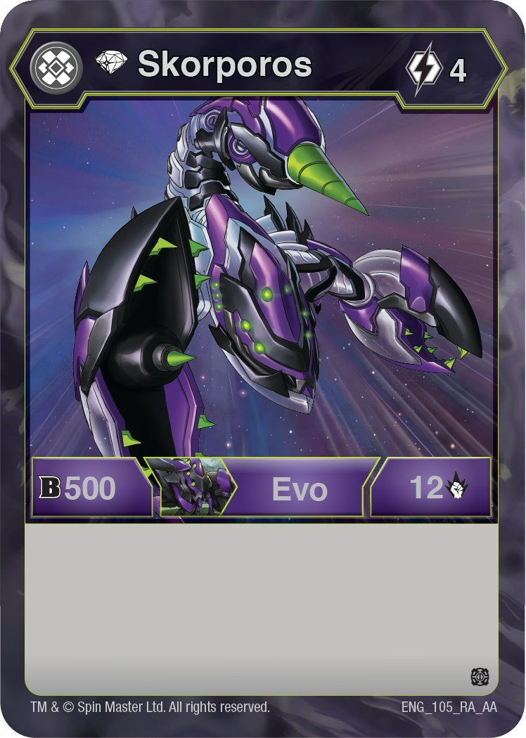 Image for Diamond Skorporos (Age of Aurelus) (105) - Bakugan TCG
