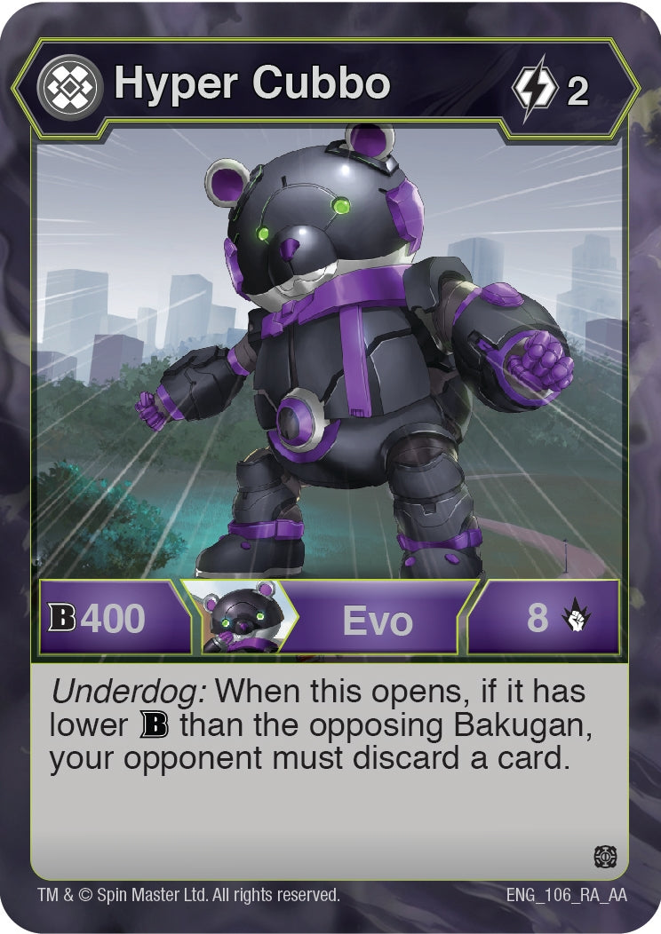 Image for Hyper Cubbo (106) (Age of Aurelus) (106) - Bakugan TCG