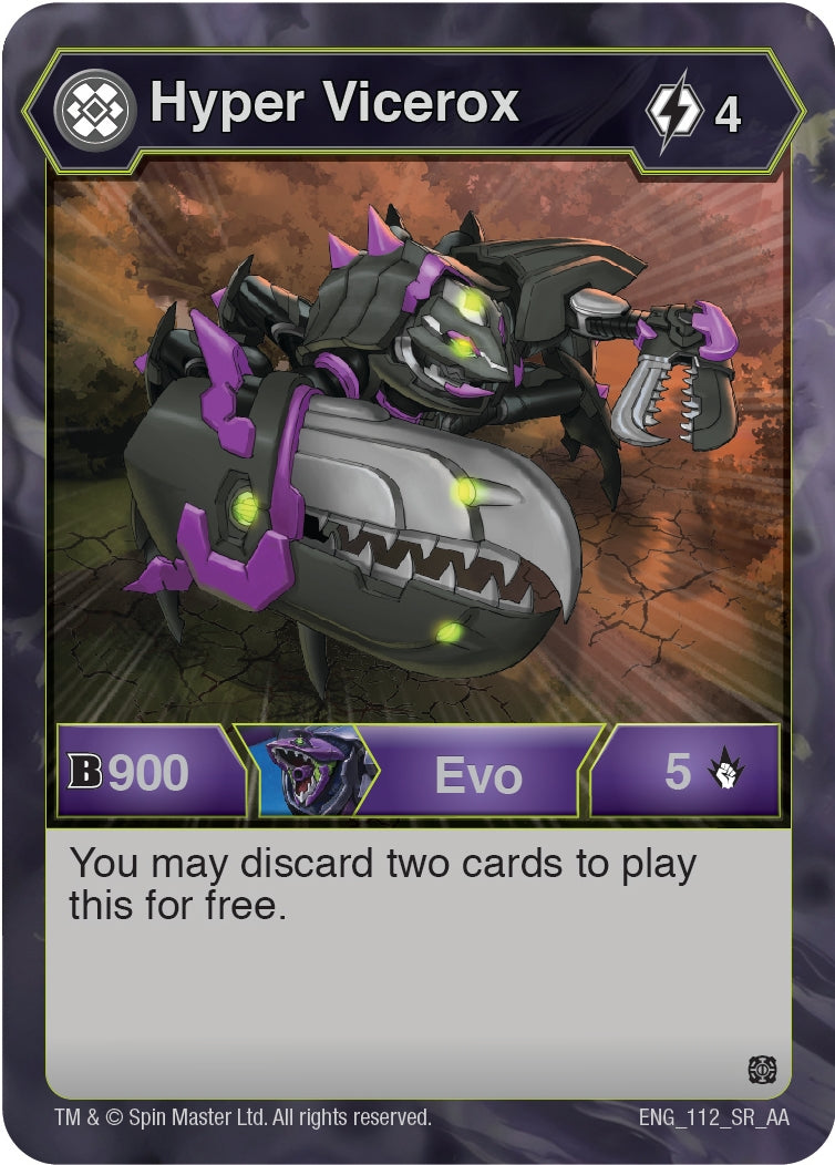 Image for Hyper Vicerox (112) (Age of Aurelus) (112) - Bakugan TCG