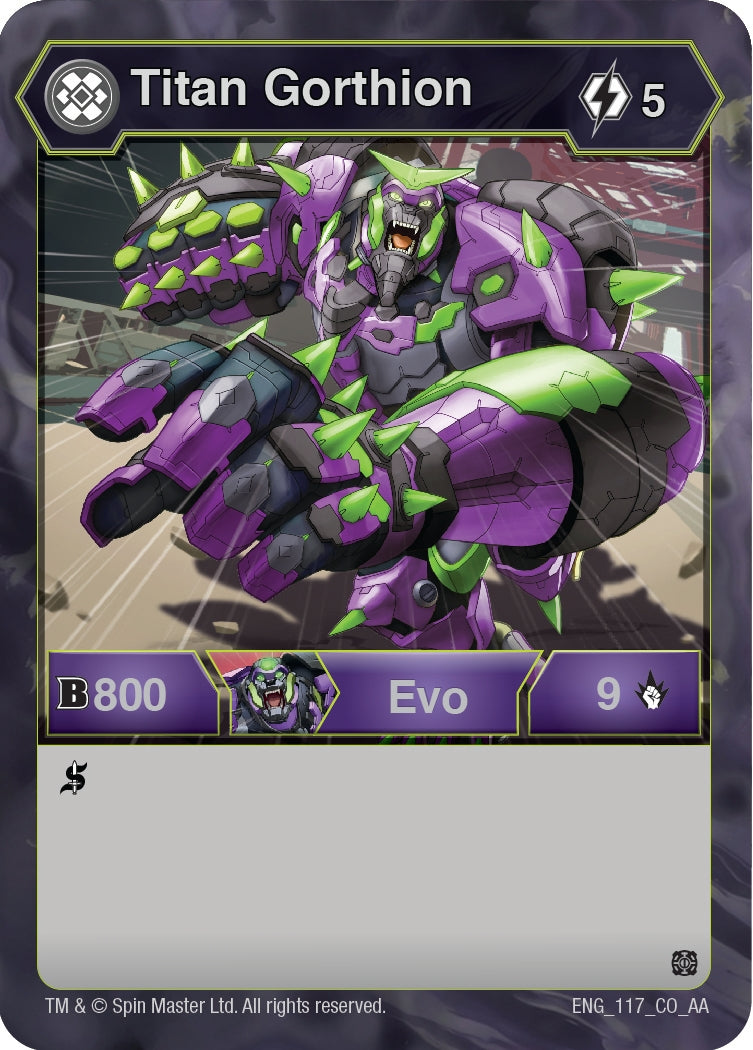 Image for Titan Gorthion (Age of Aurelus) (117) - Bakugan TCG