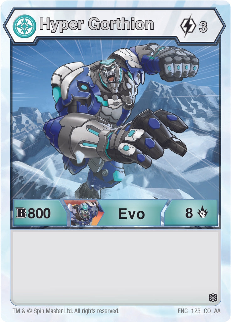 Image for Hyper Gorthion (Age of Aurelus) (123) - Bakugan TCG