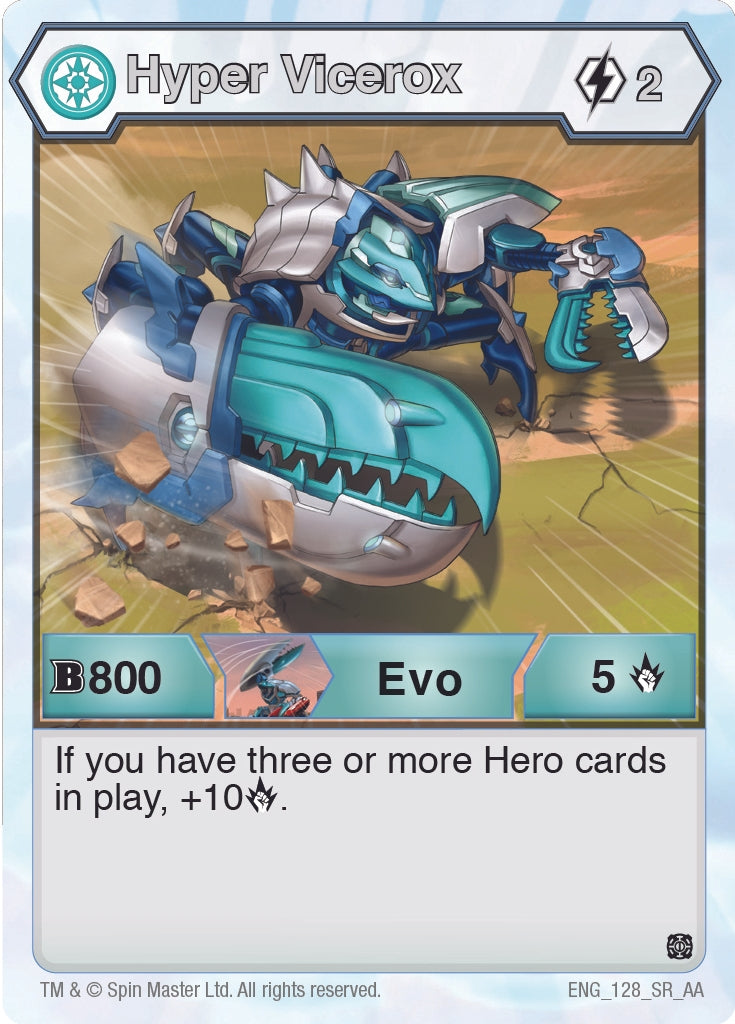 Image for Hyper Vicerox (128) (Age of Aurelus) (128) - Bakugan TCG
