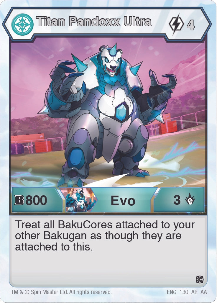 Image for Titan Pandoxx Ultra (Age of Aurelus) (130) - Bakugan TCG