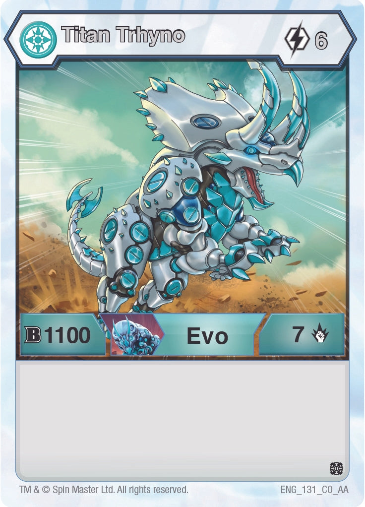 Image for Titan Trhyno (Age of Aurelus) (131) - Bakugan TCG