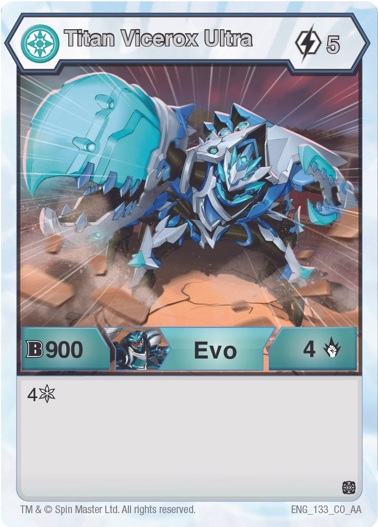 Image for Titan Vicerox Ultra (133) (Age of Aurelus) (133) - Bakugan TCG