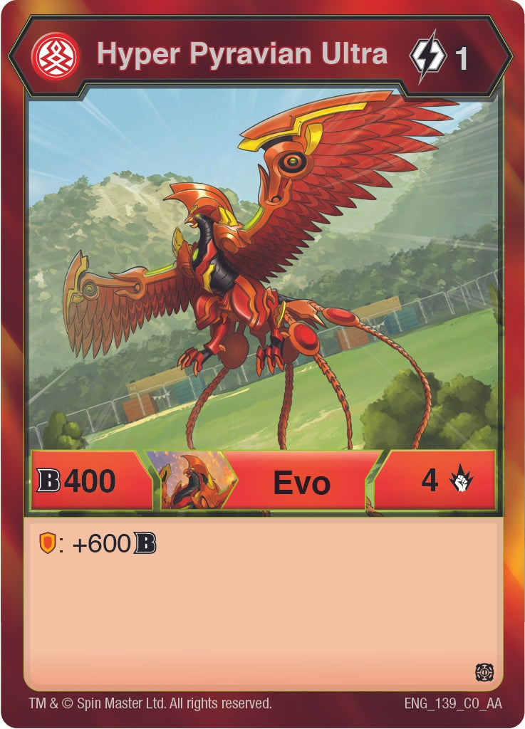 Image for Hyper Pyravian Ultra (139) (Age of Aurelus) (139) - Bakugan TCG