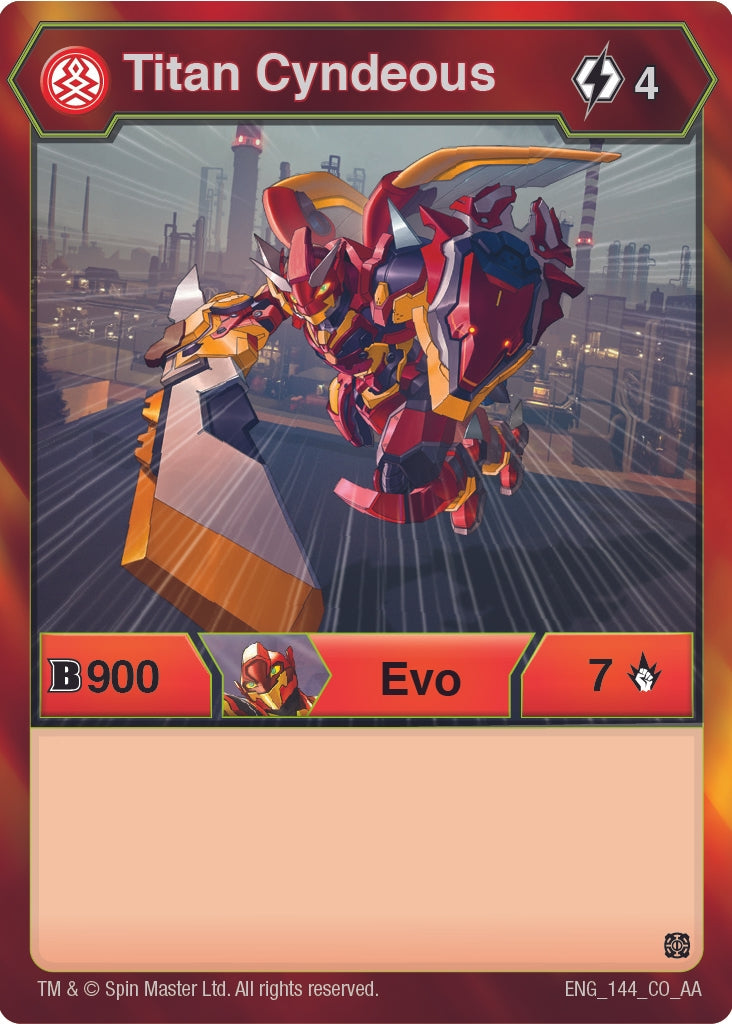 Image for Titan Cyndeous (Age of Aurelus) (144) - Bakugan TCG
