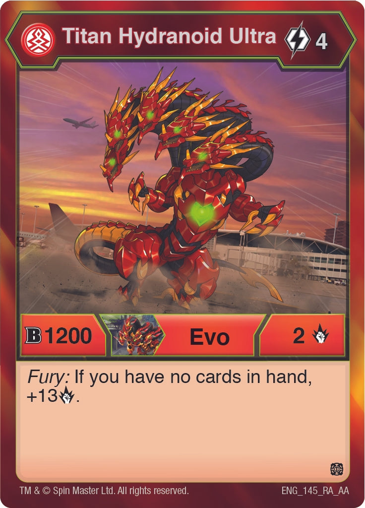 Image for Titan Hydranoid Ultra (145) (Age of Aurelus) (145) - Bakugan TCG