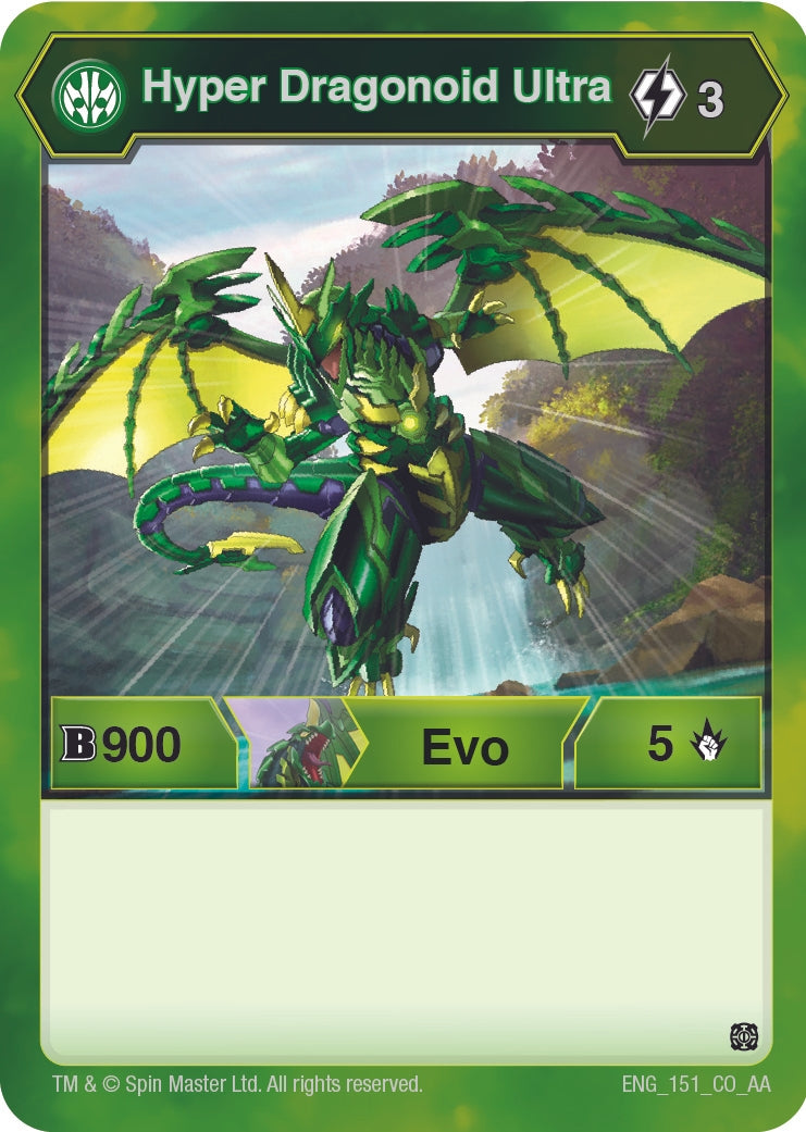Image for Hyper Dragonoid Ultra (151) (Age of Aurelus) (151) - Bakugan TCG