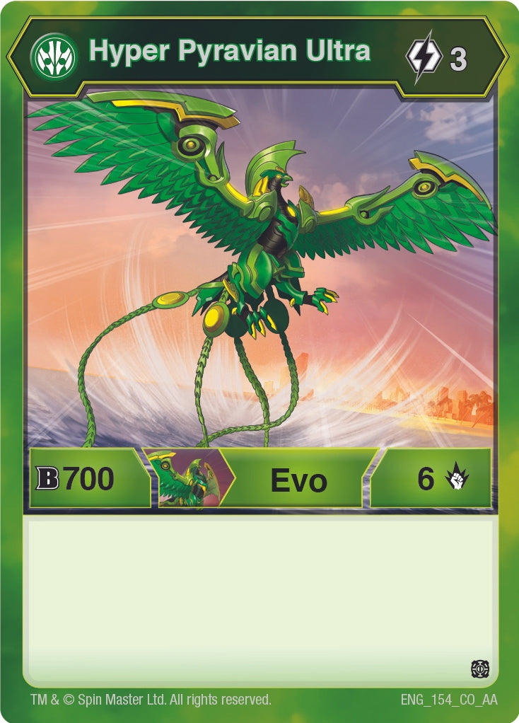 Image for Hyper Pyravian Ultra (154) (Age of Aurelus) (154) - Bakugan TCG