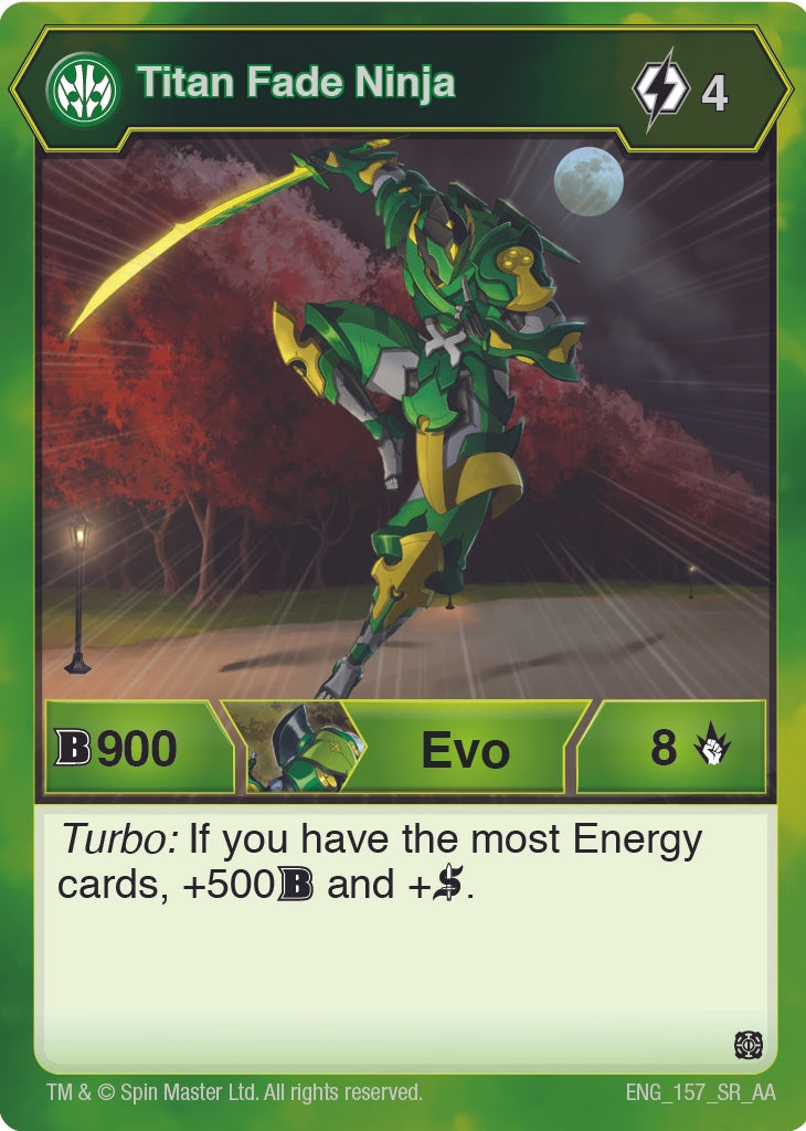 Image for Titan Fade Ninja (Age of Aurelus) (157) - Bakugan TCG