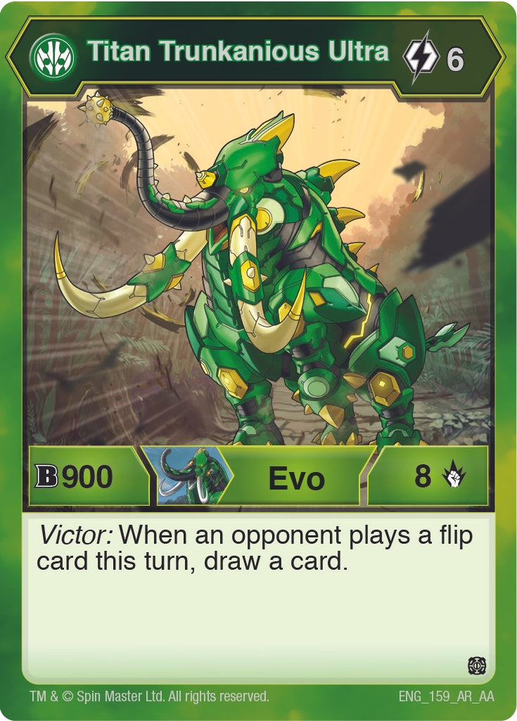 Image for Titan Trunkanious Ultra (Age of Aurelus) (159) - Bakugan TCG