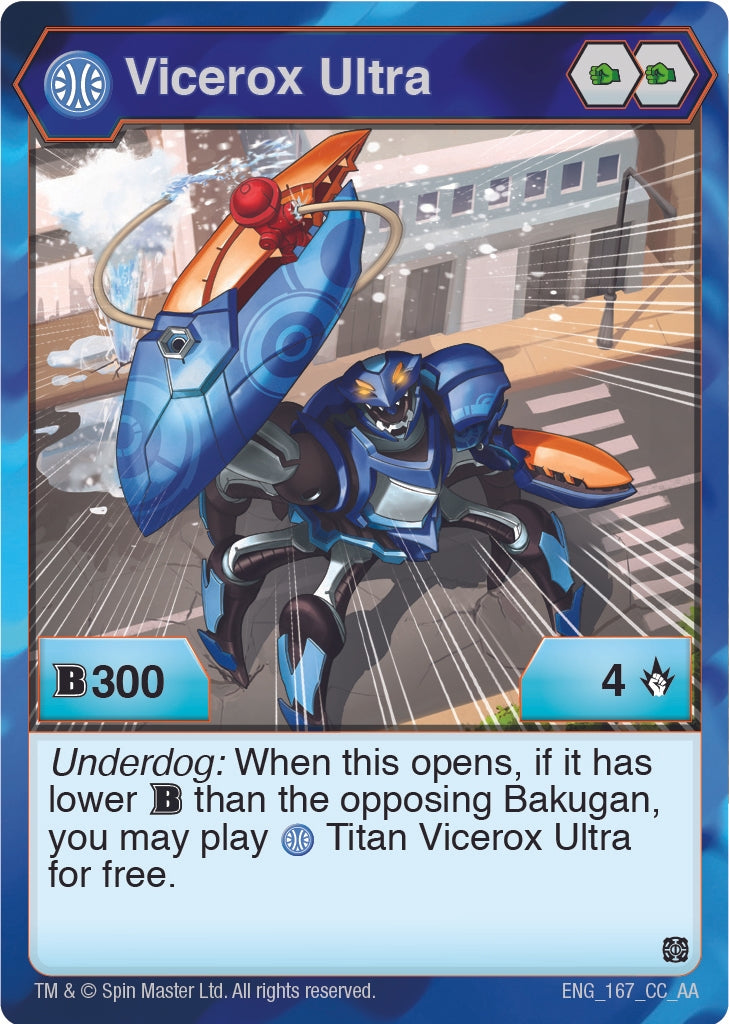Image for Vicerox Ultra (Age of Aurelus) (167) - Bakugan TCG
