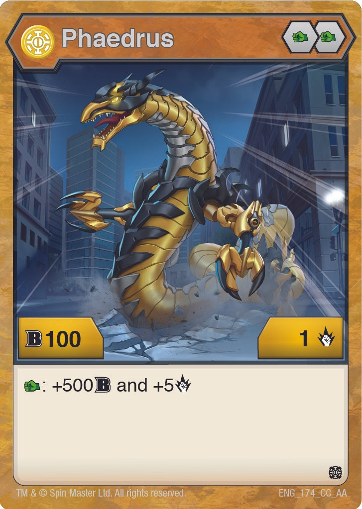 Image for Phaedrus (Age of Aurelus) (174) - Bakugan TCG