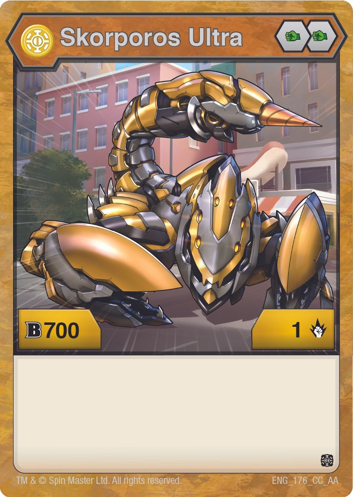 Image for Skorporos Ultra (Age of Aurelus) (176) - Bakugan TCG