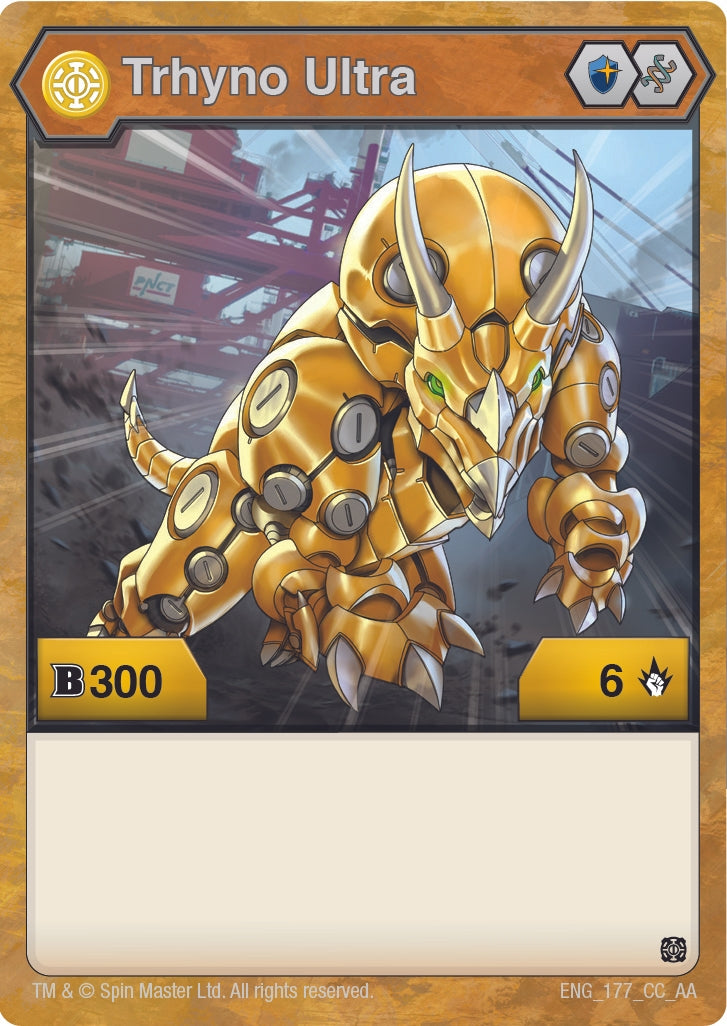 Image for Trhyno Ultra (Age of Aurelus) (177) - Bakugan TCG