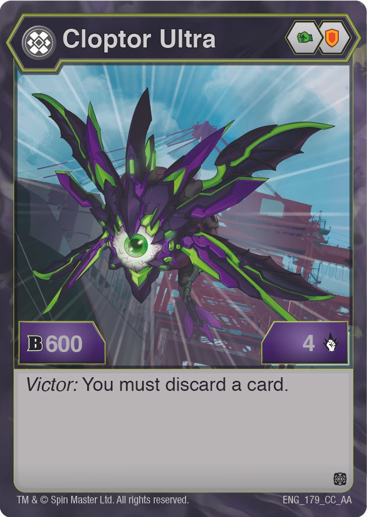 Image for Cloptor Ultra (179) (Age of Aurelus) (179) - Bakugan TCG