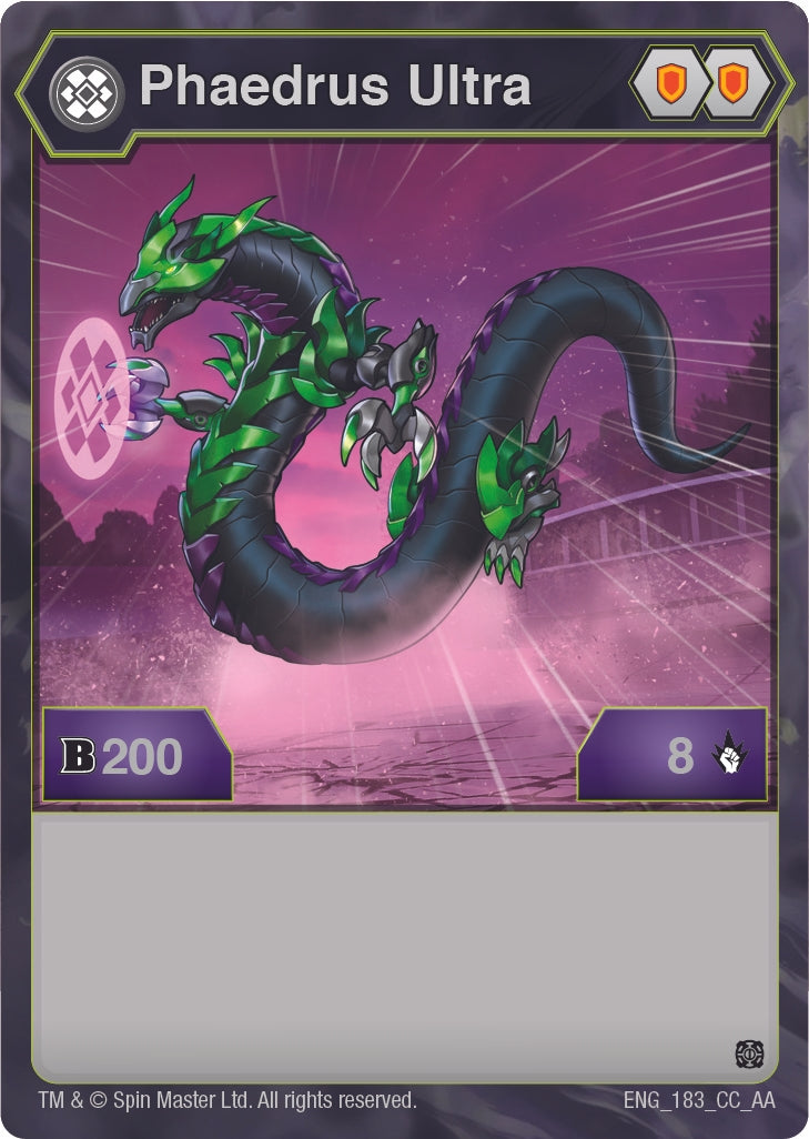 Image for Phaedrus Ultra (183) (Age of Aurelus) (183) - Bakugan TCG