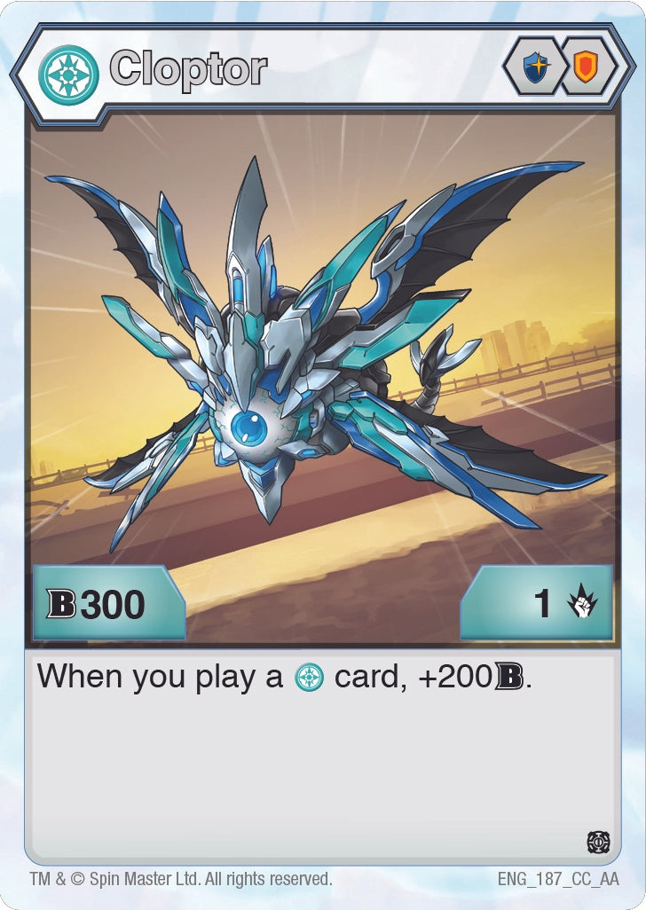 Image for Cloptor (187) (Age of Aurelus) (187) - Bakugan TCG