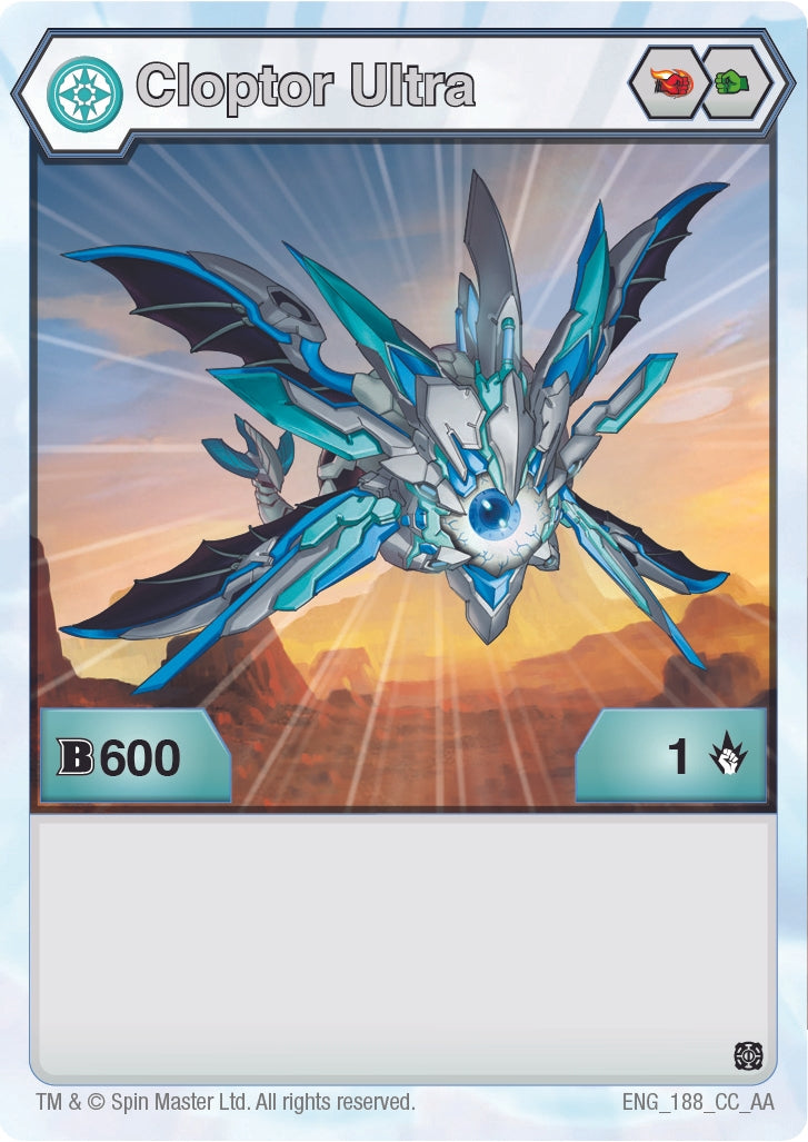 Image for Cloptor Ultra (188) (Age of Aurelus) (188) - Bakugan TCG