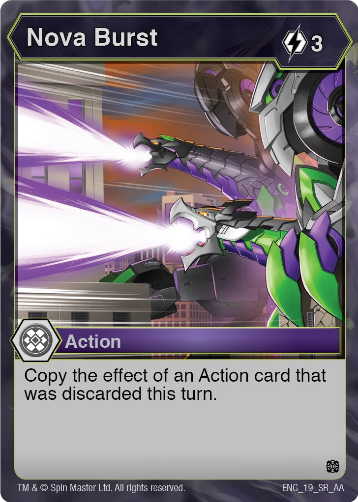 Image for Nova Burst (Age of Aurelus) (19) - Bakugan TCG