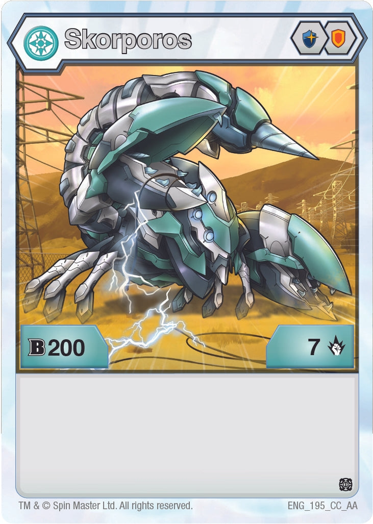 Image for Skorporos (195) (Age of Aurelus) (195) - Bakugan TCG