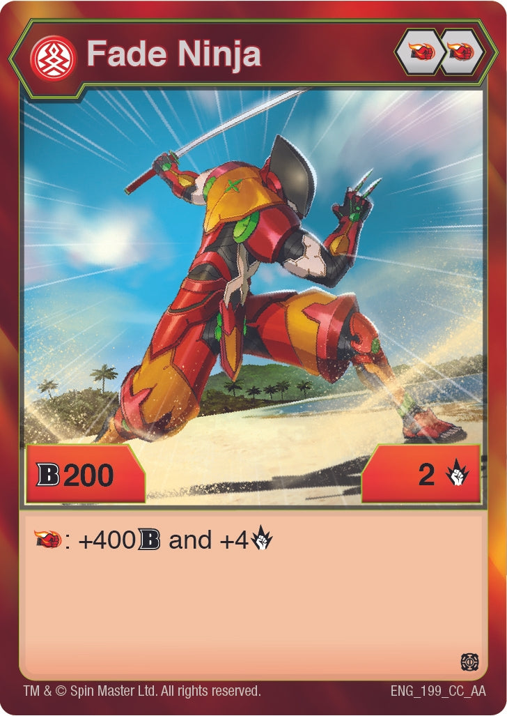 Image for Fade Ninja (199) (Age of Aurelus) (199) - Bakugan TCG
