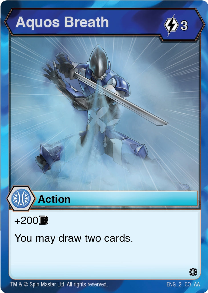 Image for Aquos Breath (Age of Aurelus) (2) - Bakugan TCG