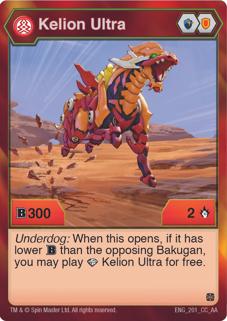 Image for Kelion Ultra (201) (Age of Aurelus) (201) - Bakugan TCG