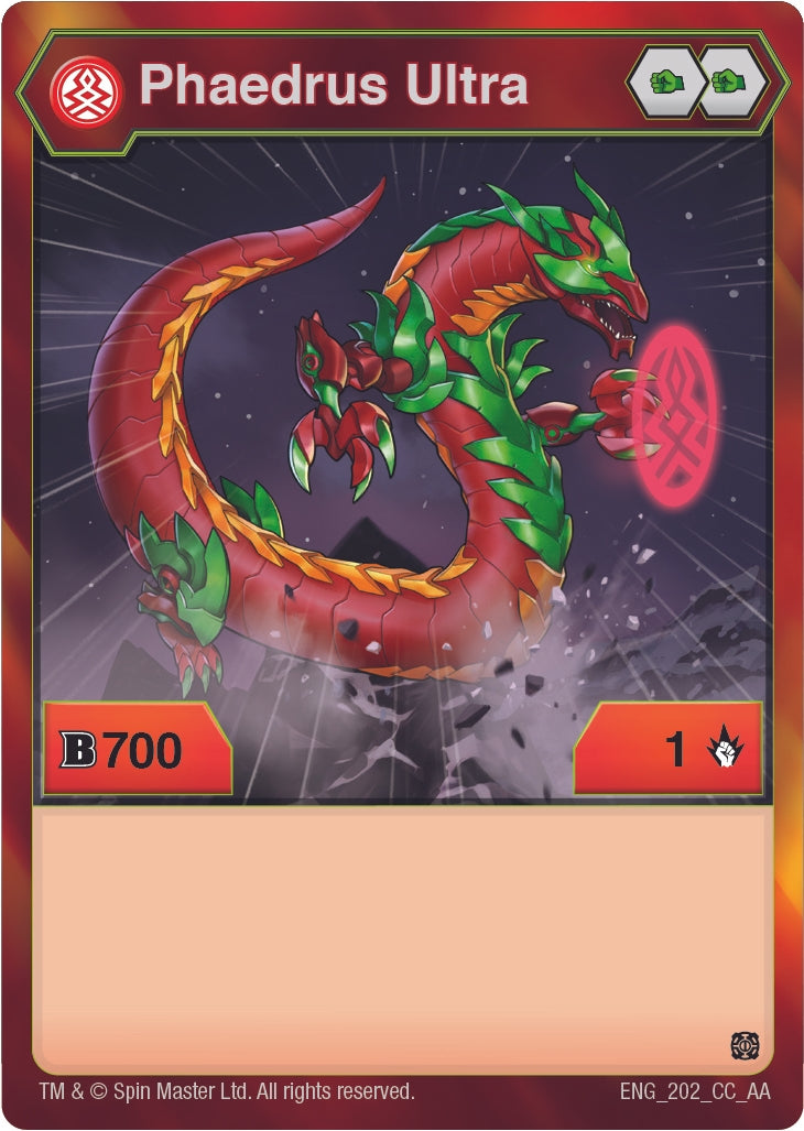 Image for Phaedrus Ultra (202) (Age of Aurelus) (202) - Bakugan TCG