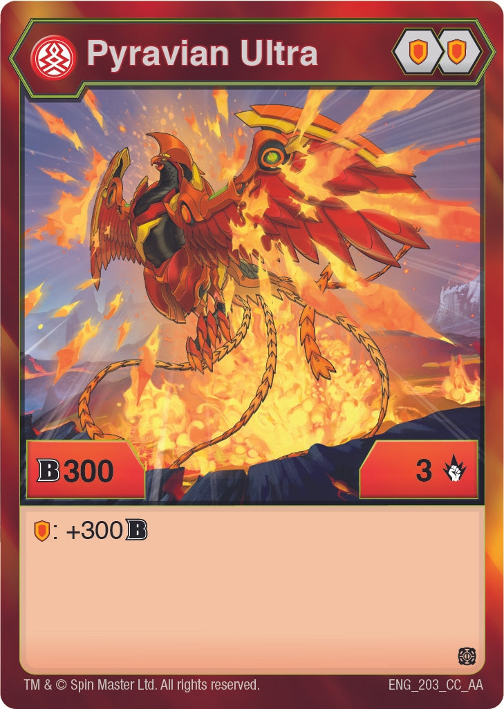 Image for Pyravian Ultra (203) (Age of Aurelus) (203) - Bakugan TCG