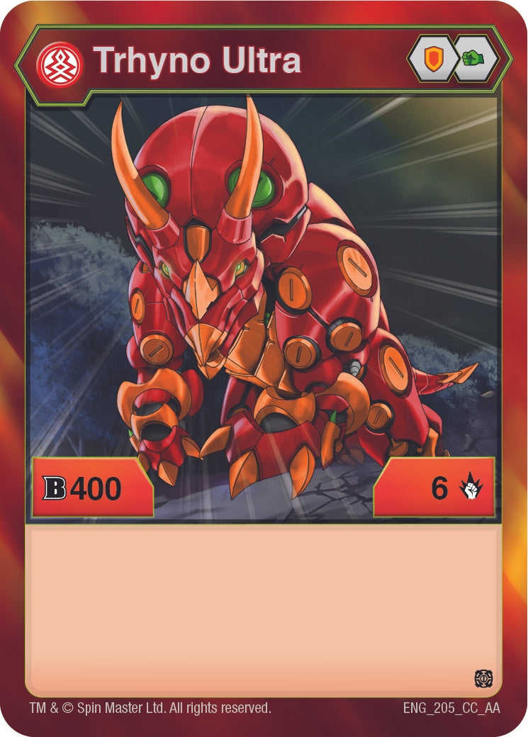 Image for Trhyno Ultra (205) (Age of Aurelus) (205) - Bakugan TCG