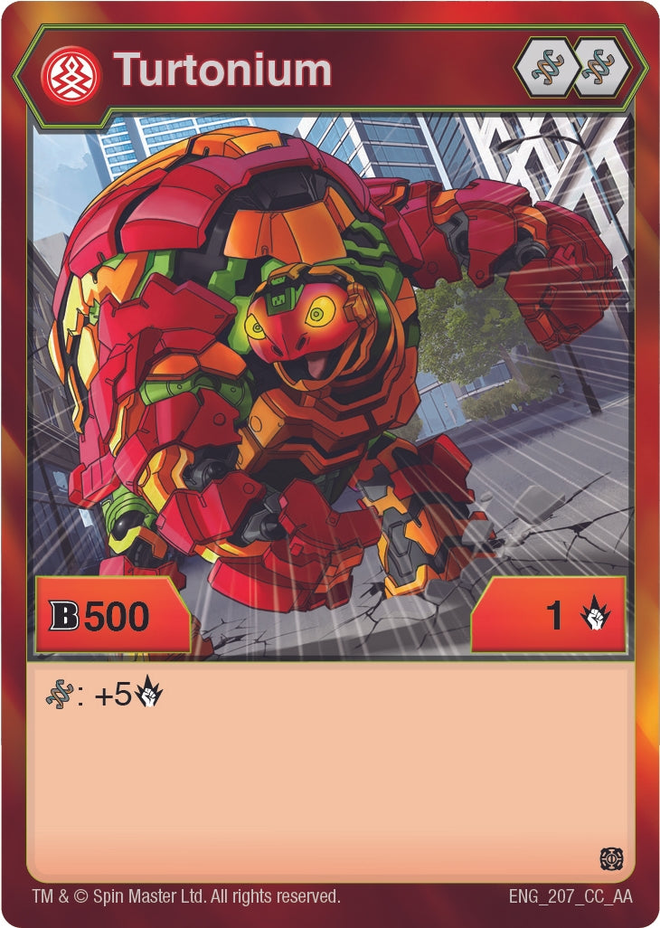 Image for Turtonium (207) (Age of Aurelus) (207) - Bakugan TCG