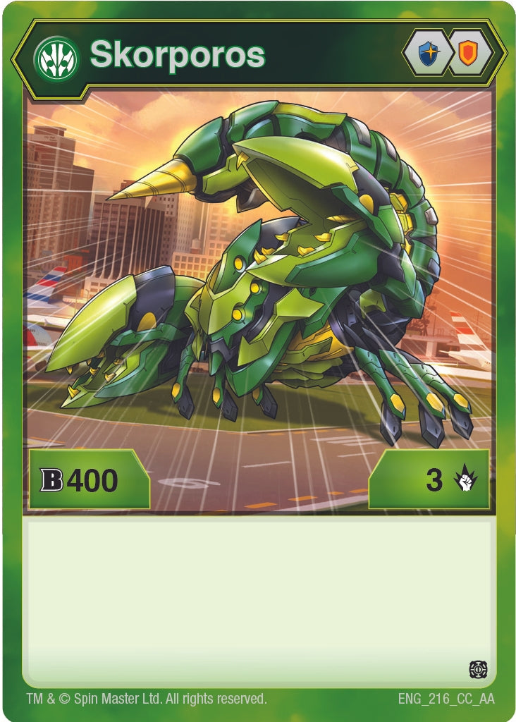 Image for Skorporos (216) (Age of Aurelus) (216) - Bakugan TCG
