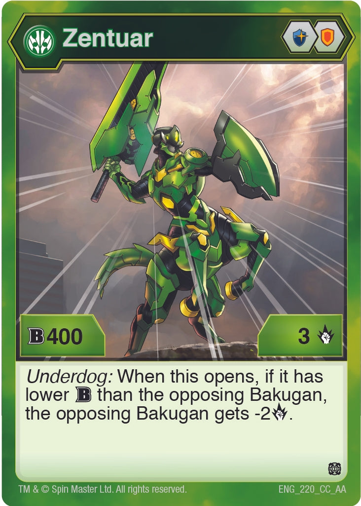 Image for Zentaur (220) (Age of Aurelus) (220) - Bakugan TCG