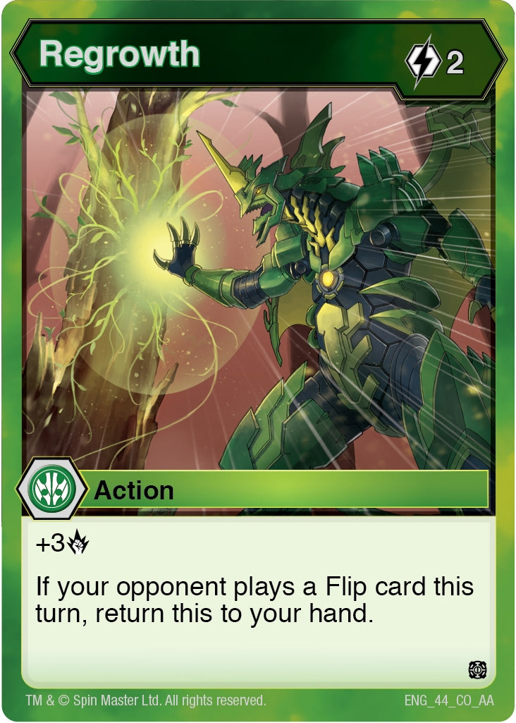 Image for Regrowth (Age of Aurelus) (44) - Bakugan TCG