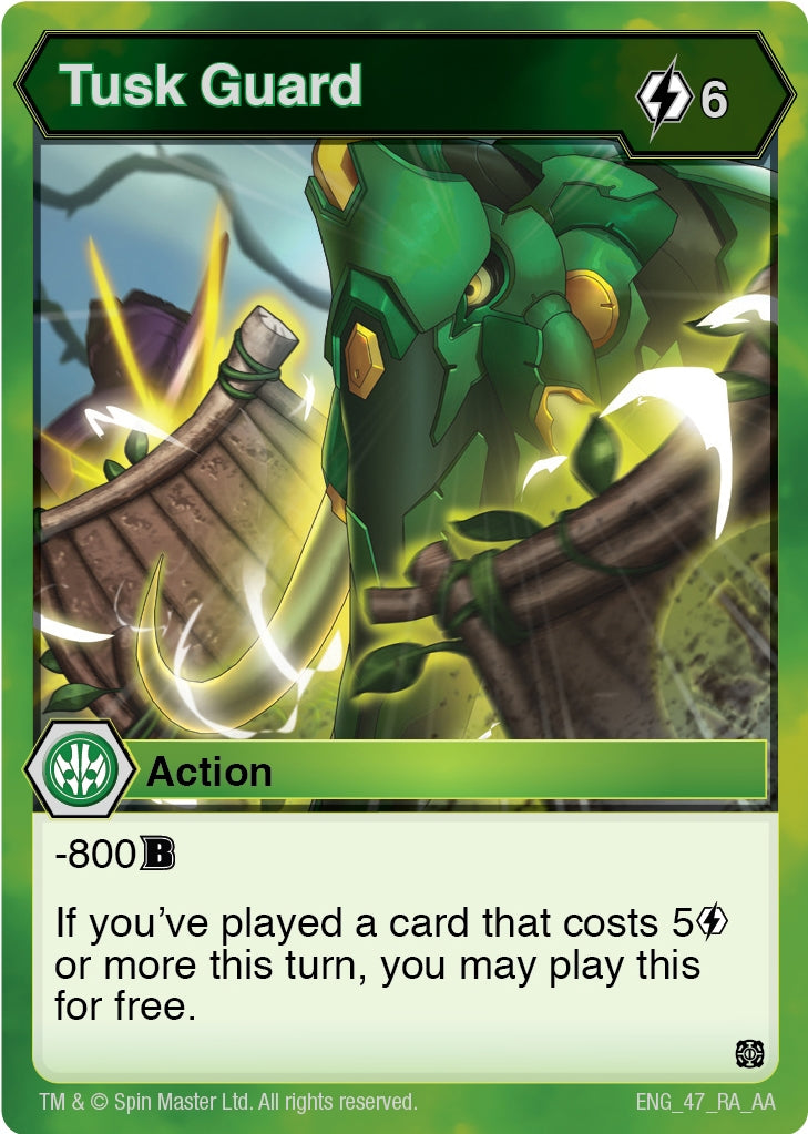 Image for Tusk Guard (Age of Aurelus) (47) - Bakugan TCG