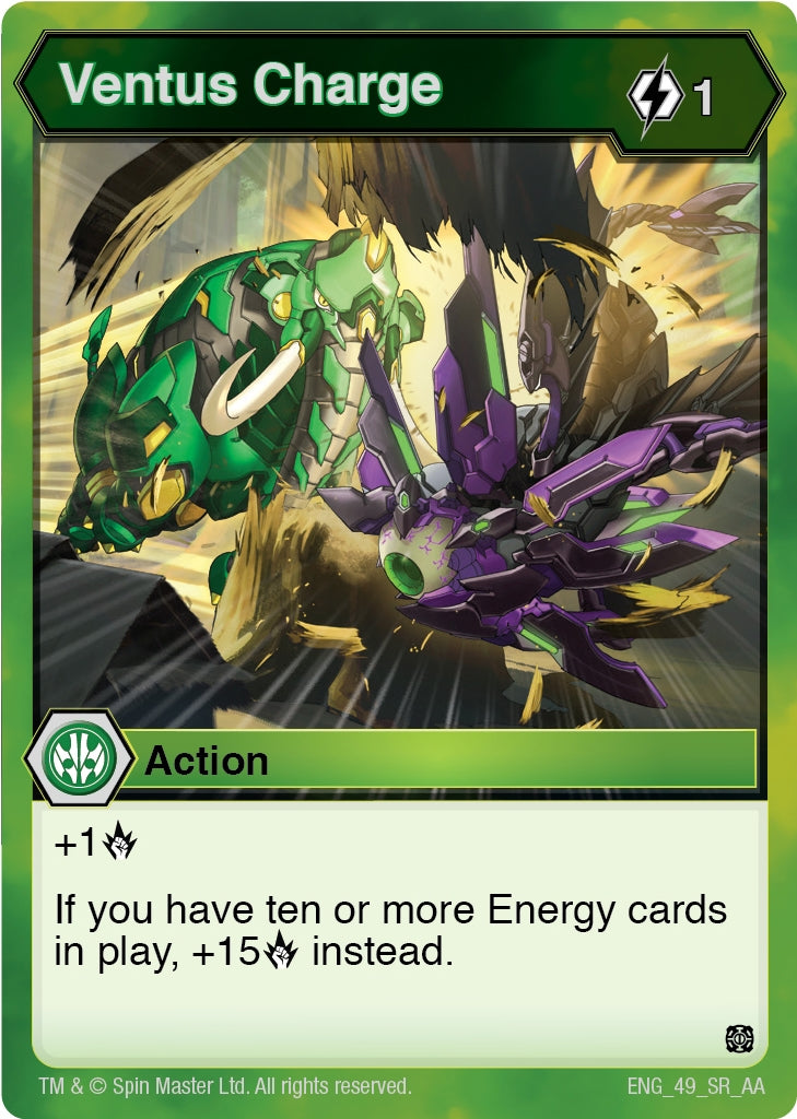 Image for Ventus Charge (Age of Aurelus) (49) - Bakugan TCG