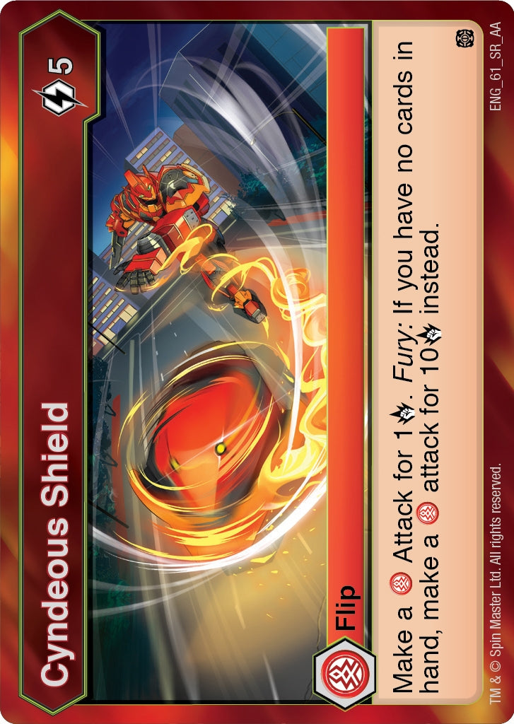 Image for Cyndeous Shield (Age of Aurelus) (61) - Bakugan TCG