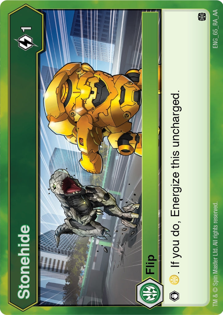 Image for Stonehide (Age of Aurelus) (65) - Bakugan TCG