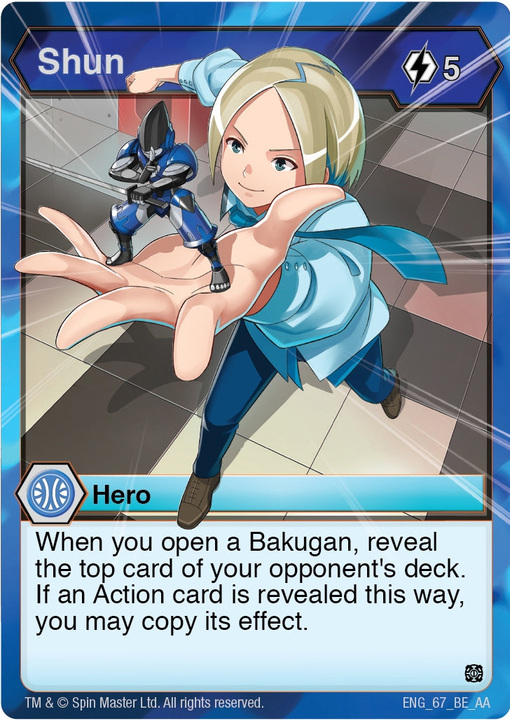 Image for Shun (Age of Aurelus) (67) - Bakugan TCG